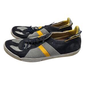 Plae Butler Blue Yellow Sneakers Mens Sz 12 #550010-419 Casual